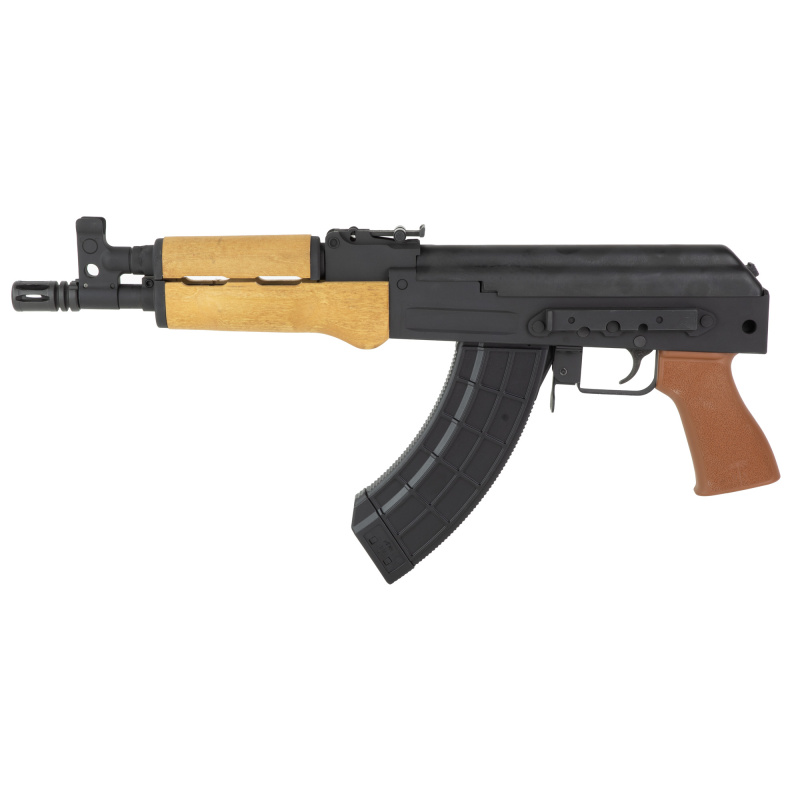 C39V2, Pistol, Semi-automatic, 7.62X39, 10.5" Barrel, Black Finish, Wood Handguard, 30 Rounds, 1 Magazine, Flash Hider, Milled Receiver, US Palm Pistol Grip, Side Mount HG9111-N