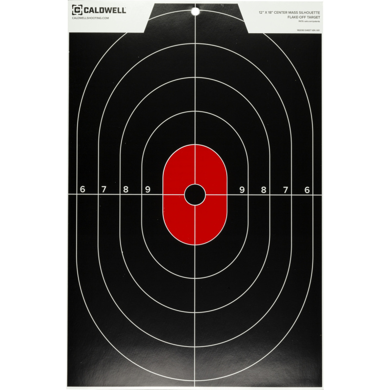 Center Mass Target, Orange/Black, 8-Pack 1175522