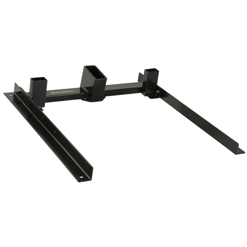 Ultimate Steel Target Stand, Compatible with 2x4 and 1x2 Wooden Post, Black, Includes 2 Ground Stakes 4001148