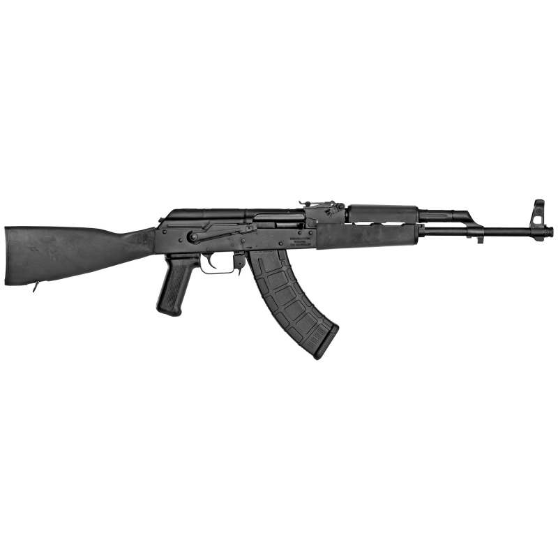 WASR-10, Semi-automatic Rifle, 7.62X39, 16.25" Barrel, Black, Polymer Stock, 30Rd, 1 Magazine RI4313-N