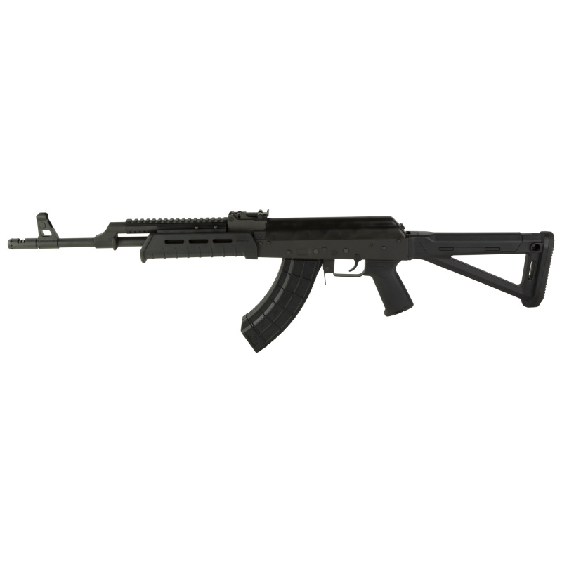 VSKA Ultimak Tactical MOE, Semi-automatic, AK, 7.62X39, 16.5" Barrel with Ultimak Gas Tube, Chevron Compensator, Black, Magpul MOE Grip and Fixed Stock, 30 Rounds, 1 Magazine RI4379-N