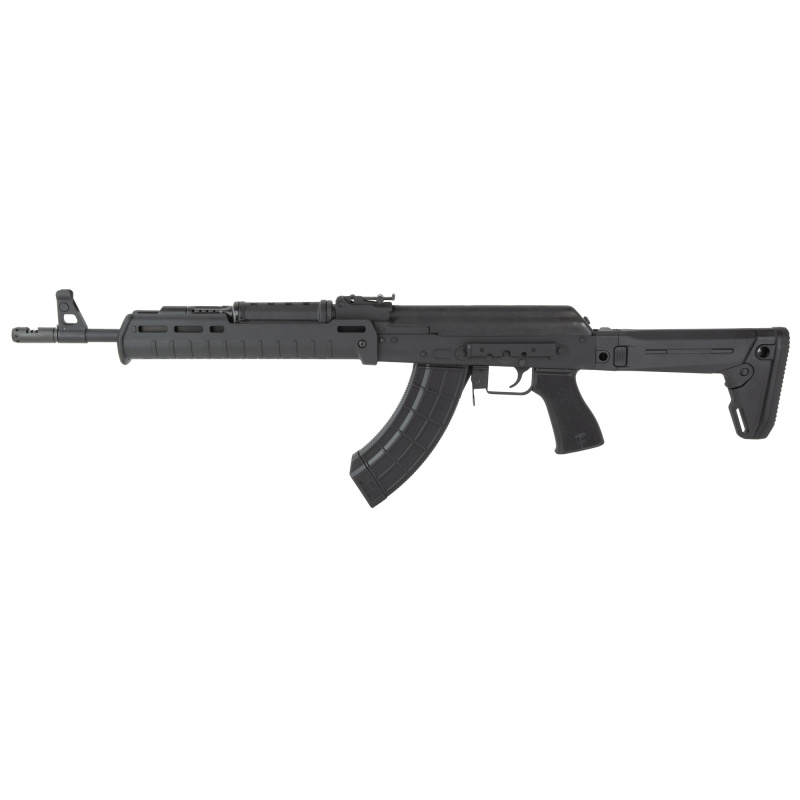 VSKA, Semi-automatic, AK, 7.62X39, 16.25", Black, Polymer Grip, 3 Magazines, 30 Rounds, Adjustable Sights, Matte, Magpul Zhukov Furniture, Side Mount, Chevron Muzzle Brake RI5972-N