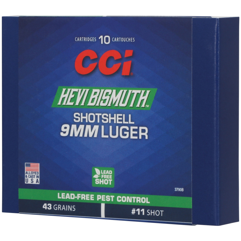 Hevi-Bismuth, 9MM, Bismuth Shot, 10 Round Box 3790B