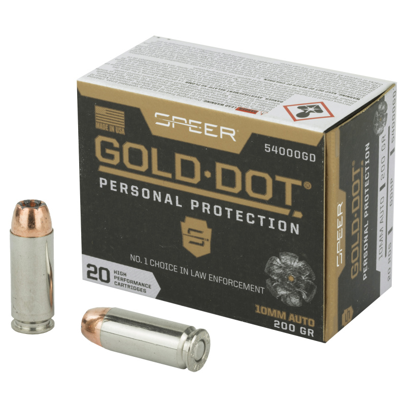 Gold Dot 10mm 200 Grain Hollow Point 20 Per Box