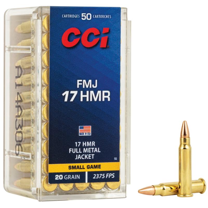 .17 HMR 20 Grain TNT Full Metal Jacket