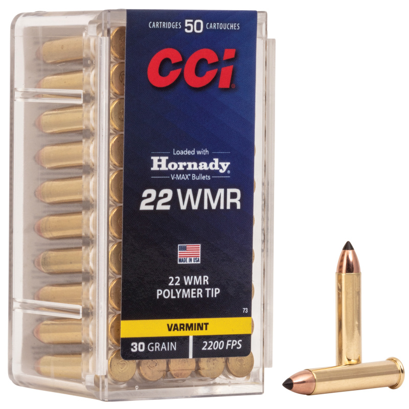 .22 Winchester Magnum Rimfire 30 Grain V-Max