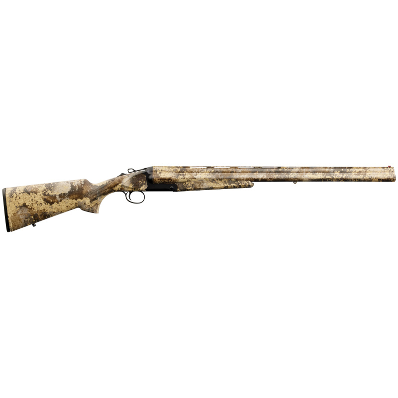 Triple Magnum, Over/Under, 12 Gauge 3.5", 28" Vent Rib Barrels, TrueTimber Prairie Camo, Synthetic Stock, Fiber Optic Front Sight, 3 Rounds, Ambidextrous, Includes Carry Case, 5 Choke Tubes (RemChoke Pattern)- F,IM,M,IC,C 930.303