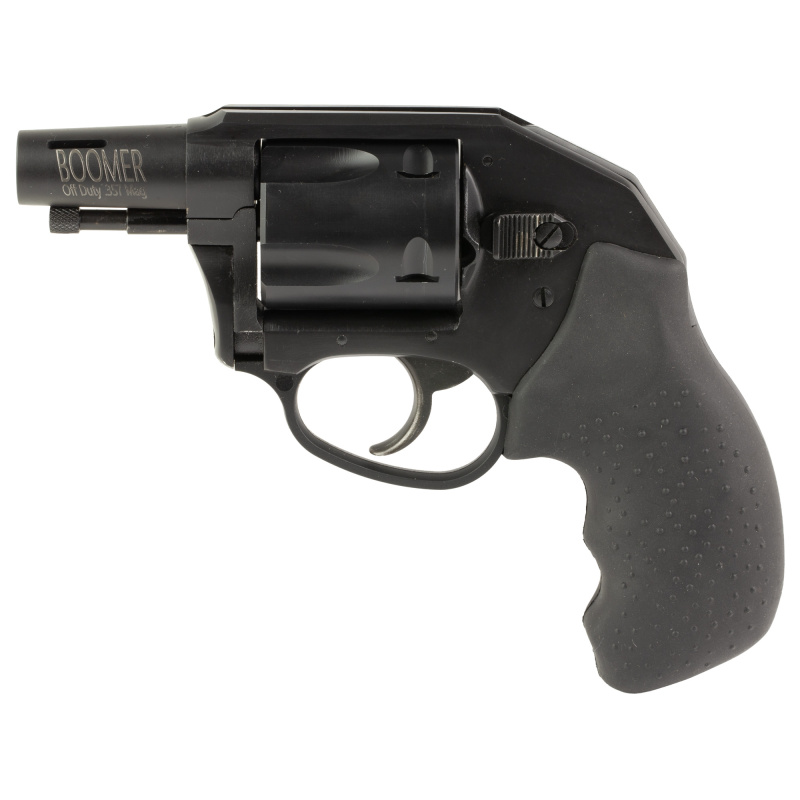 Boomer, Revolver, Double Action Only, 357 Magnum, 2" Ported Barrel, Stainless Steel Frame, Passivate Finish, Black, Rubber Grip, Trenched Sight, 5 Rounds 13559