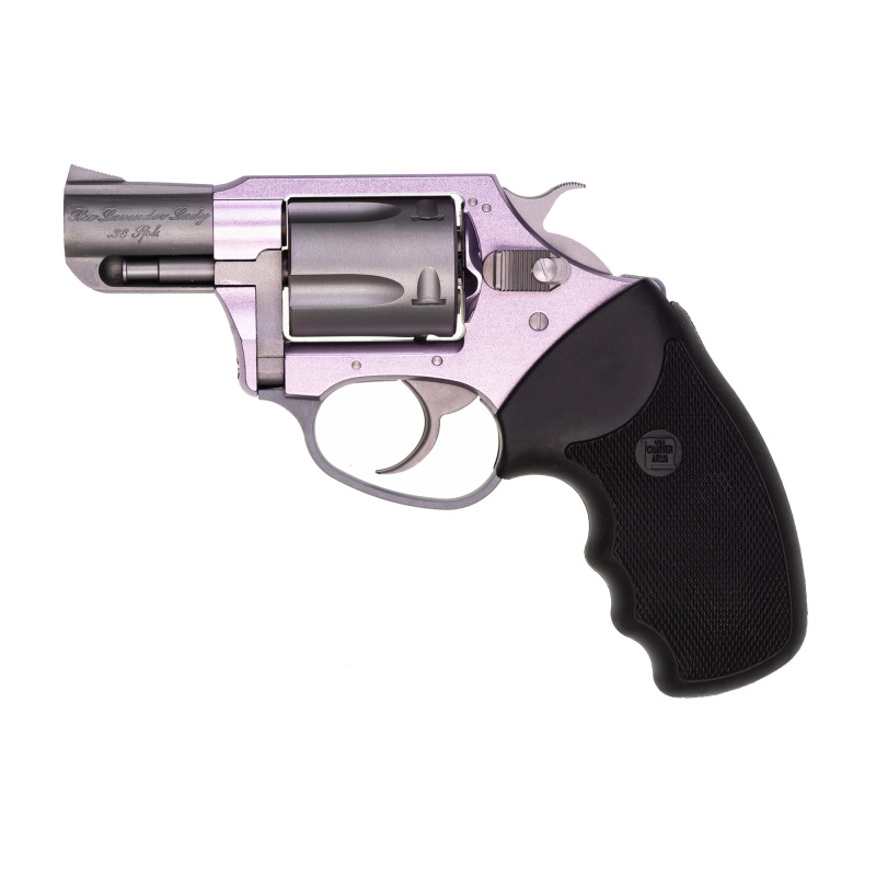 Lavender Lady, 38 Special, 2" Barrel, Aluminum Frame, Lavender Finish, Rubber Grips, 5Rd, Ultra Lite, Fired Case 53840