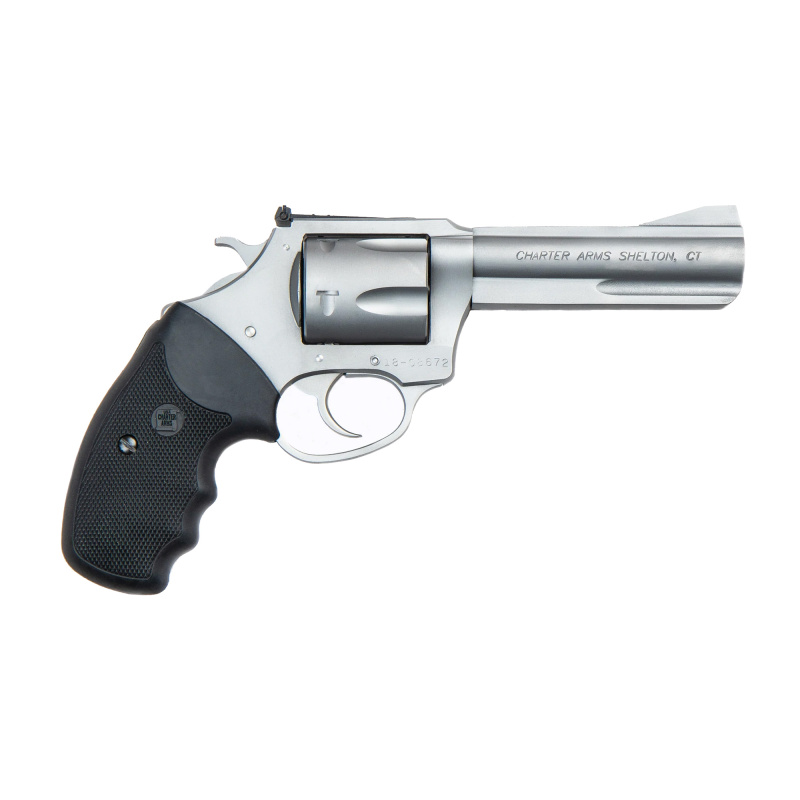 Mag Pug, Revolver, 357 Mag, 4.2" Barrel, Steel Frame, Stainless Finish, Rubber Grips, 5Rd, Fired Case 73542