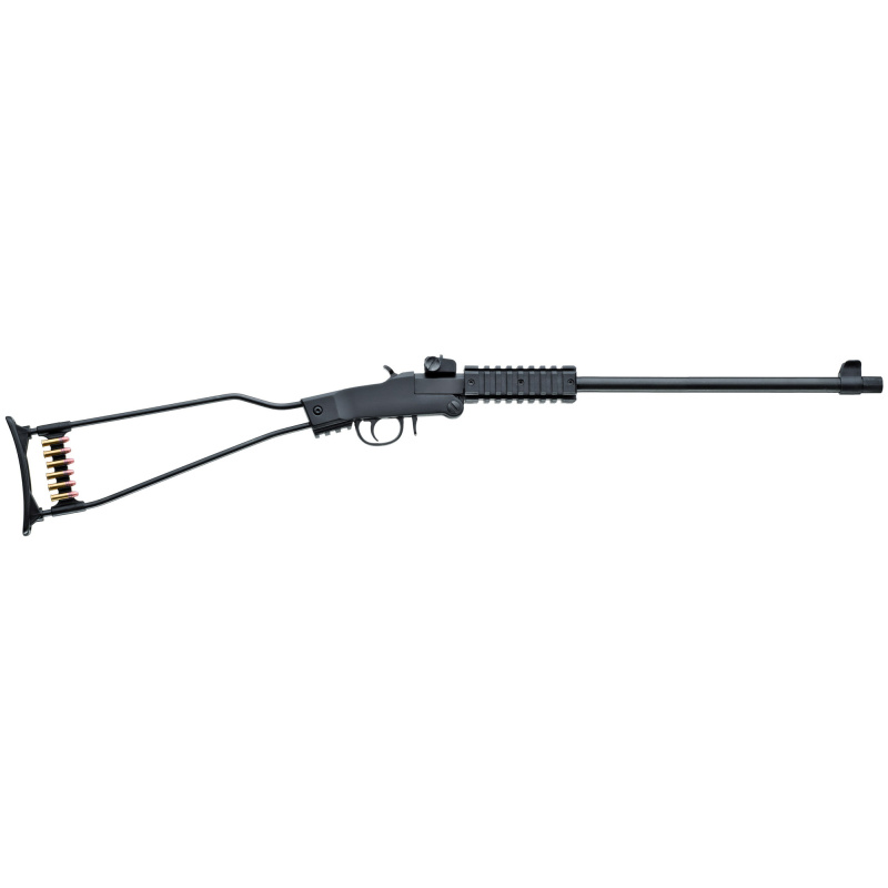 Little Badger Single Shot| 22LR, 16.5" Threaded Barrel, Blue Finish, Wire Stock, 1Rd, Picatinny Forend 500-092