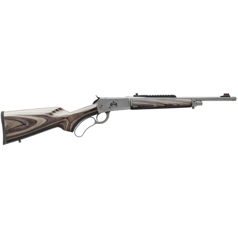 1892 Wildlands, Lever Action, 44 Magnum, 16.5" Threaded Barrel, Grey Cerakote Finish, Grey Laminate Stock, 5Rd, Fiber Optic Front Sight & Skinner Picatinny Rail with Rear Peep Sight 920.409