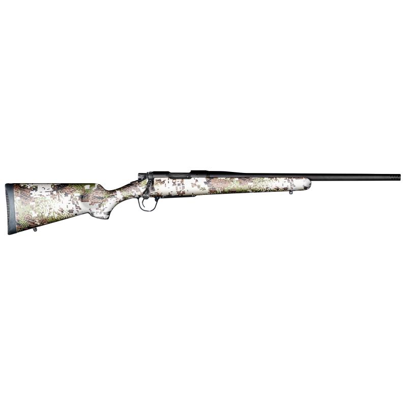 Mesa Sitka FFT, Bolt Action Rifle, 7MM PRC, 22" Threaded Stainless Steel Barrel, 5/8X24 Radial Muzzle Brake, Cerakote Finish, Black, Sitka Subalpine Stock, 3 Rounds 801-01194-00