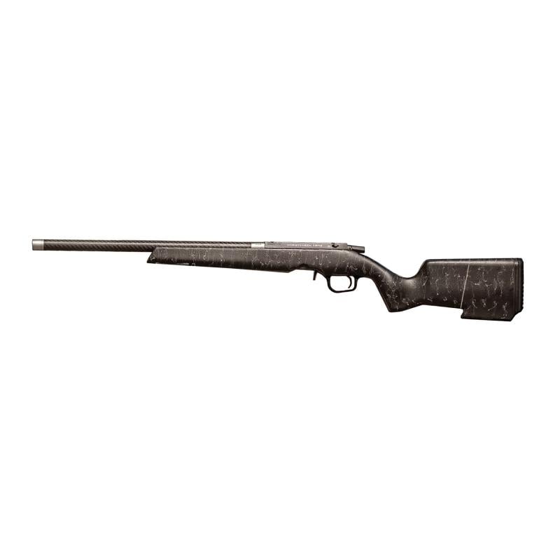 Ranger, Bolt Action Rifle, 17 HMR, 18" Carbon Fiber Barrel, 1/2X28 Threaded, Matte Finish, Black w/ Gray Webbing, Carbon Fiber Stock 10 Rounds, 1 Magazine 801-12014-00