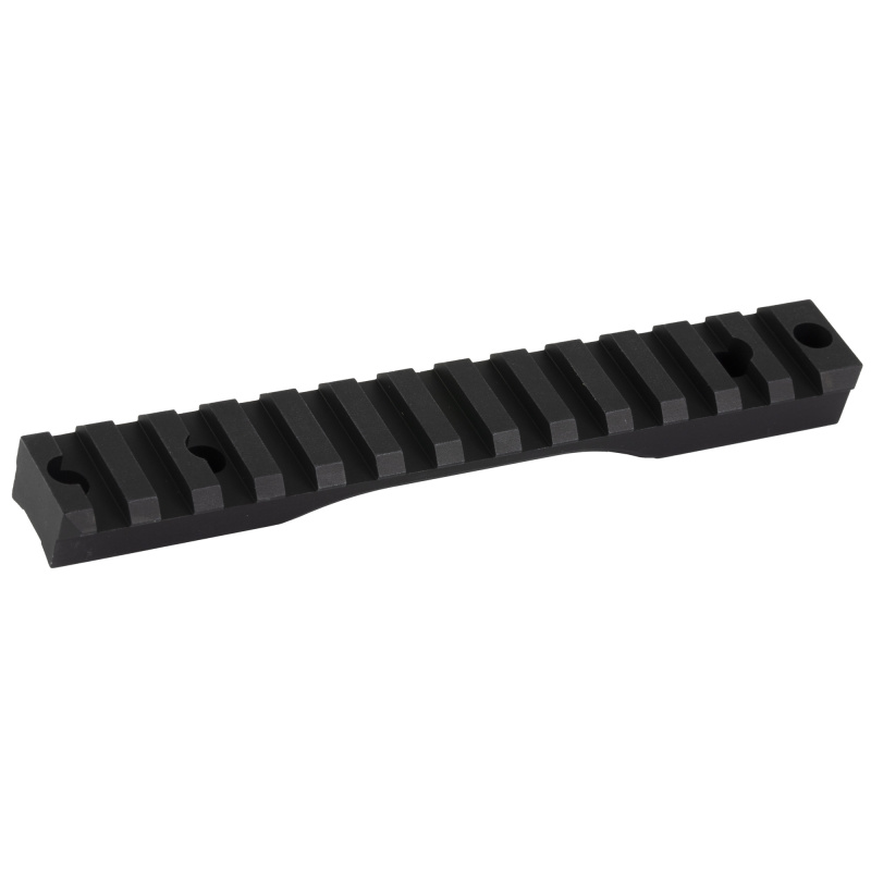 1 Piece Base, Black, Anodized, 0MOA, Compatible with Remington 700 Short Action 810-00012-00