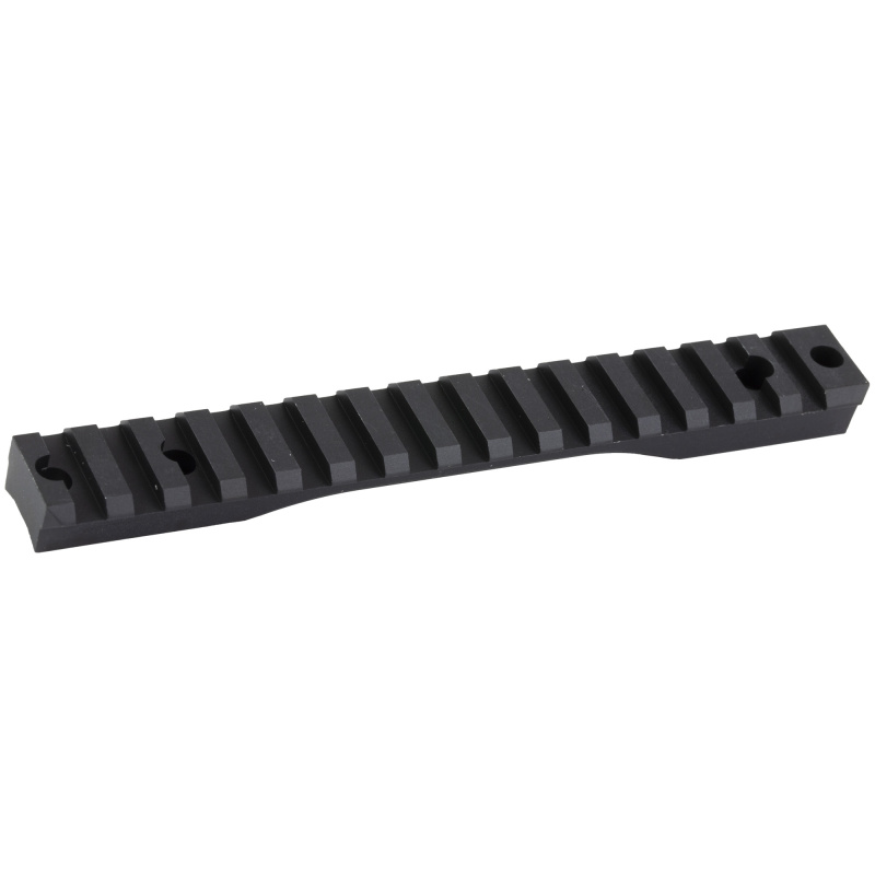 1 Piece Base, Black, Anodized, 0MOA, Compatible with Remington 700 Long Action 810-00012-02