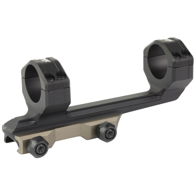 1 Piece Cantilever Mount, Black, Anodized, Fits 1" Tubes, 0 MOA 810-00043-00