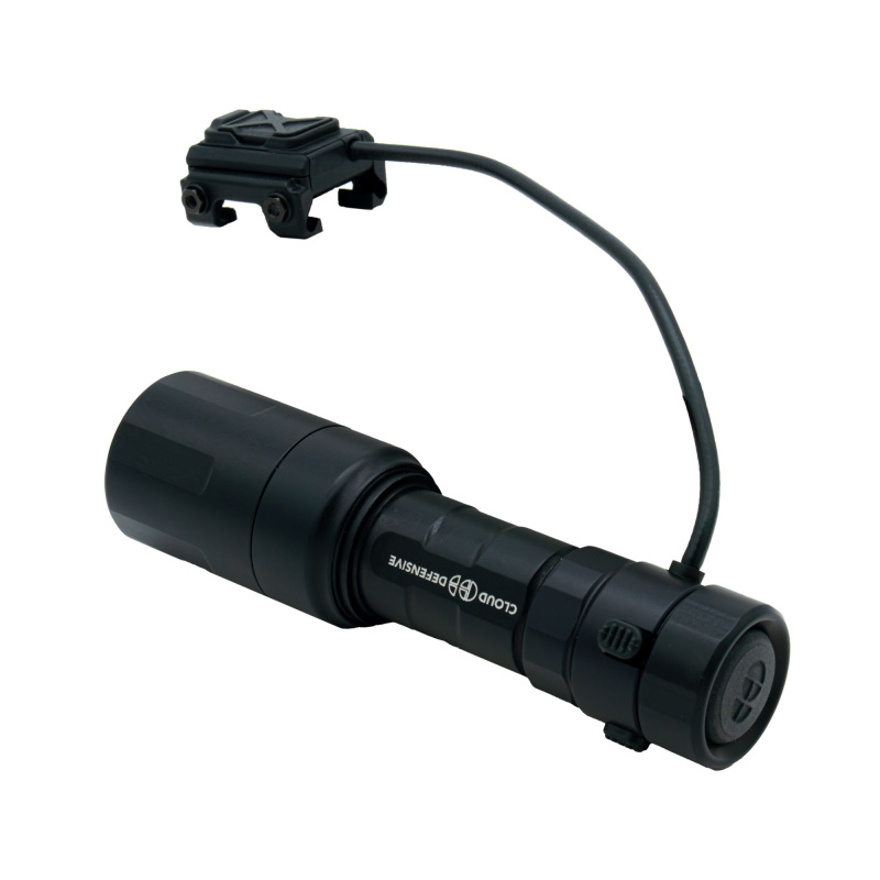 REIN 3.0 Micro, Weaponlight, 95,000 Candela, Accepts 18350 and CR123A Batteries, Picatinny Mount, Remote, LCS, Black REIN 3.0 MICRO-DF-S-BLK