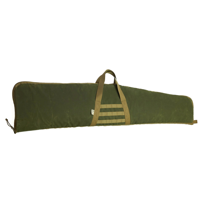 Competition Rifle Case, 53"x12"x2.5, Waxed Green and Coyote Brown CC303