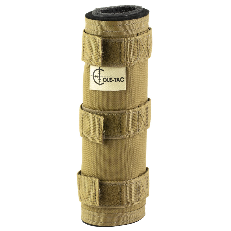 HTP Cover, Suppressor Cover, 7.5", Coyote Brown, Fits 1-2" Suppressors, Includes Inner Tube and Outer Shell HTP202