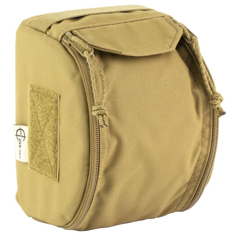 Night Vision Guardian, Zipper Case, 7.5"x6"x5", 1000 Denier Nylon, Coyote Brown NVG1002