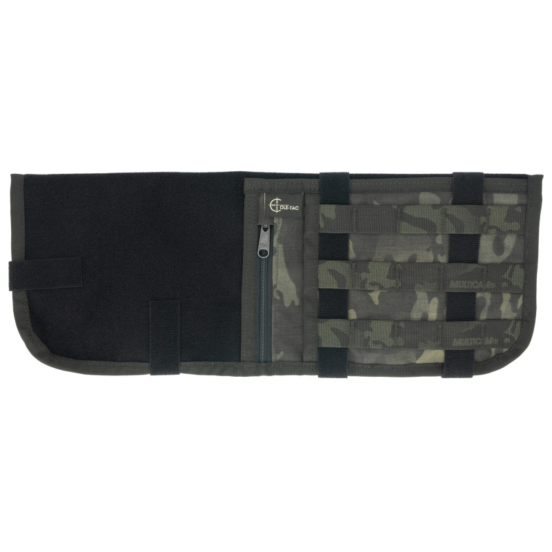 Tactical Visor Cover, Large, Multicam Black, MOLLE Panel TV1002