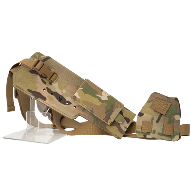 Varmint Wrangler XL, Chest Holster, Fits Most Full Size Pistols with Suppressors Attached and Weapon Mounted Light, MultiCam VWX107