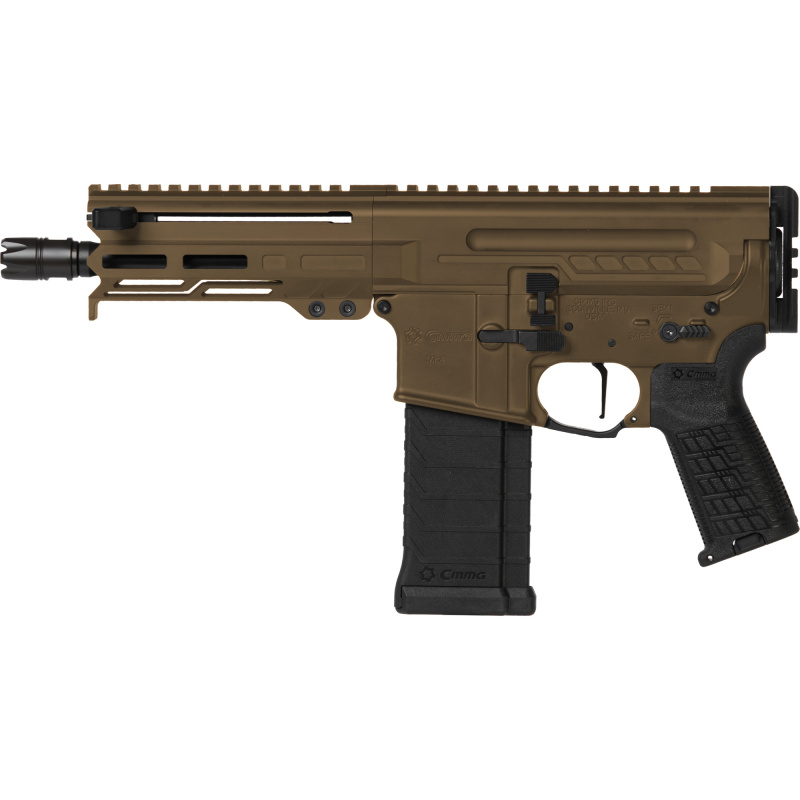 Dissent, Semi-automatic Pistol, AR, 5.7X28MM, 6.5" Barrel, Cerakote Finish, Midnight Bronze, Manual Safety, 32 Rounds, 1 Magazine 54AA847-MB