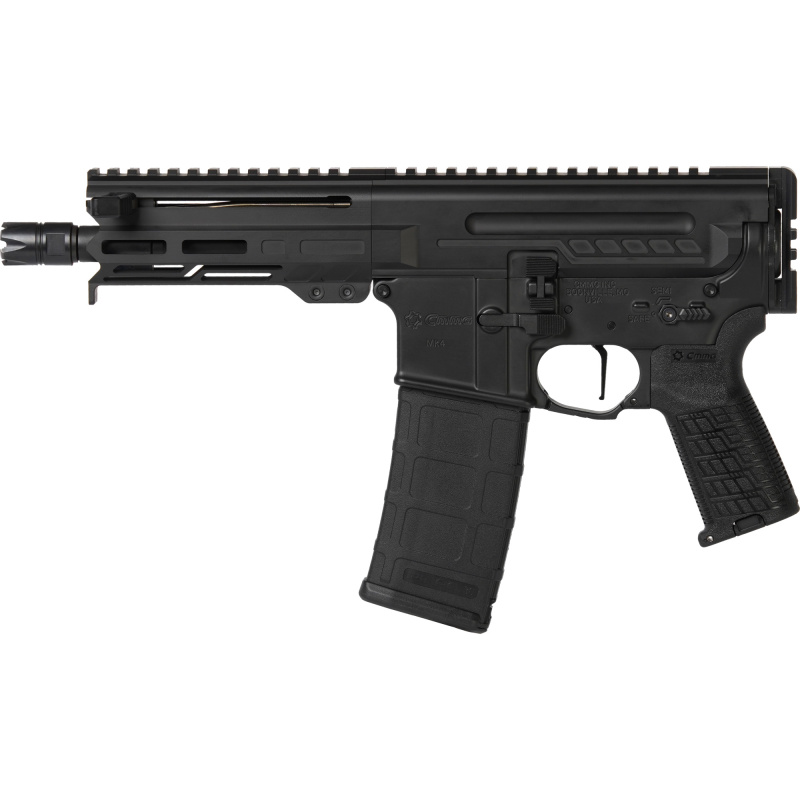 Dissent, Semi-automatic Pistol, AR, 556NATO, 6.5" Barrel, Cerakote Finish, Armor Black, Manual Safety, 30 Rounds, 2 Magazines 55A938F-AB