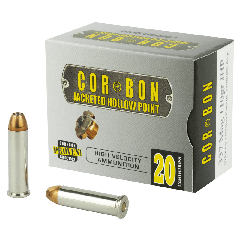 Self Defense .357 Magnum 110 Grain Jacketed Hollow Point 20 Per Box