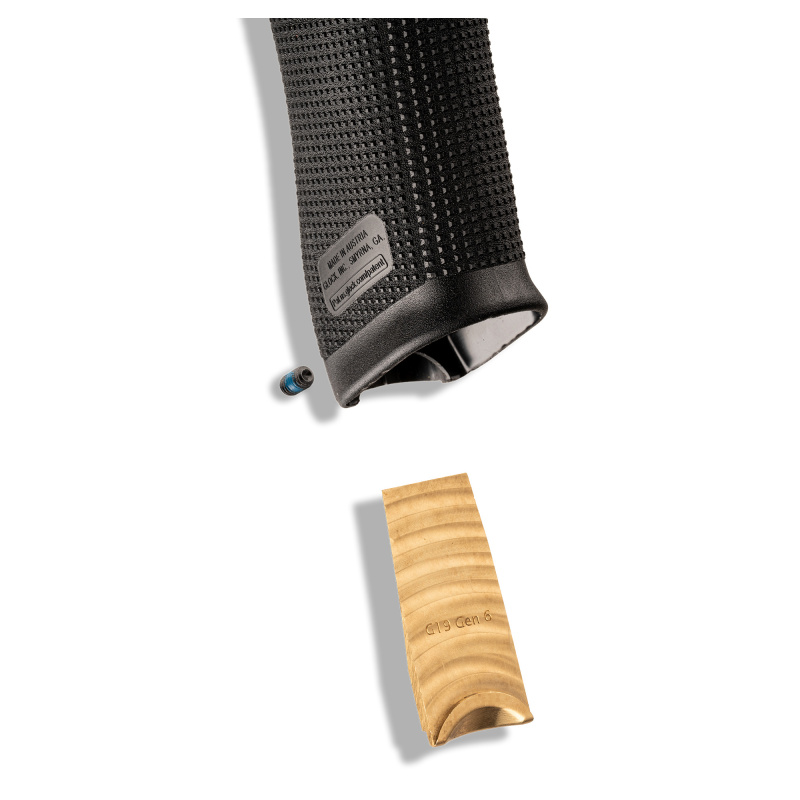 Speed Feed Pro Brass, Handgun Part, Fits GLOCK 19 Gen6, Brass Finish G6-SPEEDFEED-19-BR