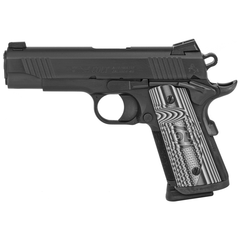 Combat Unit Concealed Carry Officers, Semi-automatic, 45 ACP, 4.25" Barrel, Steel Frame, Black Finish, 8Rd, 1 Magazine O9840CCU