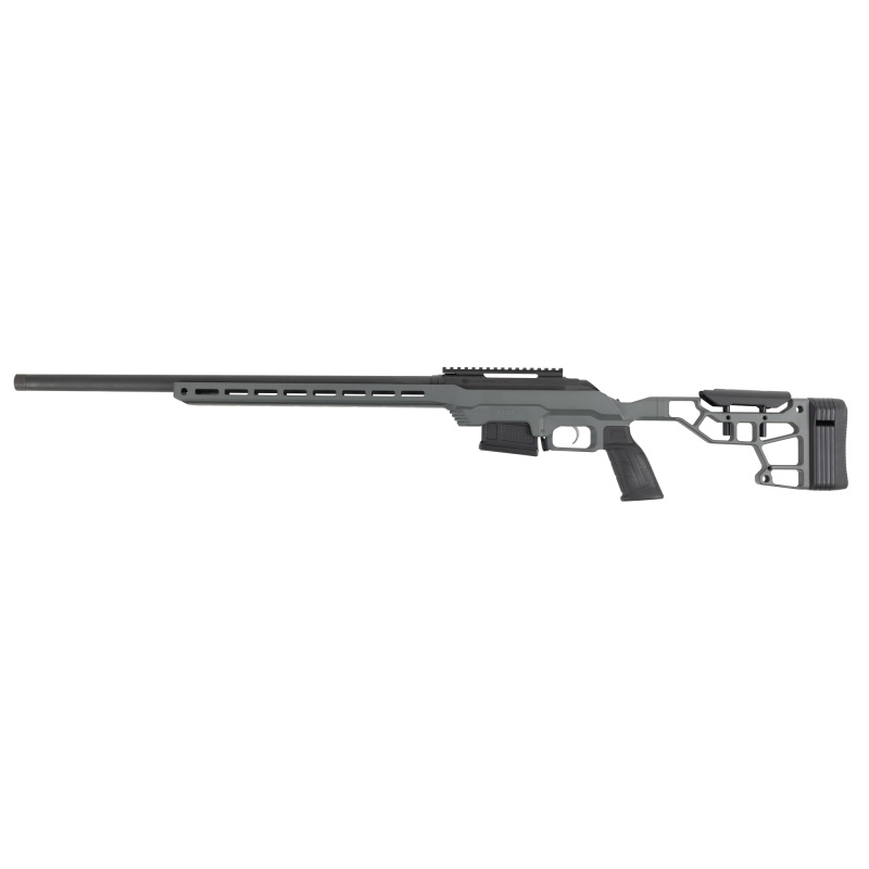 CBX Precision, Bolt Action, 308 Winchester, 24" Barrel, Adjustable Cheek Riser, Nitride Finish, Gray 1 AICS Magazine, 5 Rounds, Optics Ready CBX-HV24CGA-308