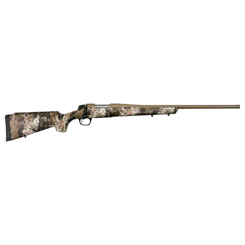 Cascade, Bolt Action Rifle, 223 Remington, 22" Threaded Barrel, 5/8x24, Cerakote Finish, Flat Dark Earth, Synthetic Stock, Veil Wideland Finish, 2 Piece Weaver Base, 3 Rounds CR3912C