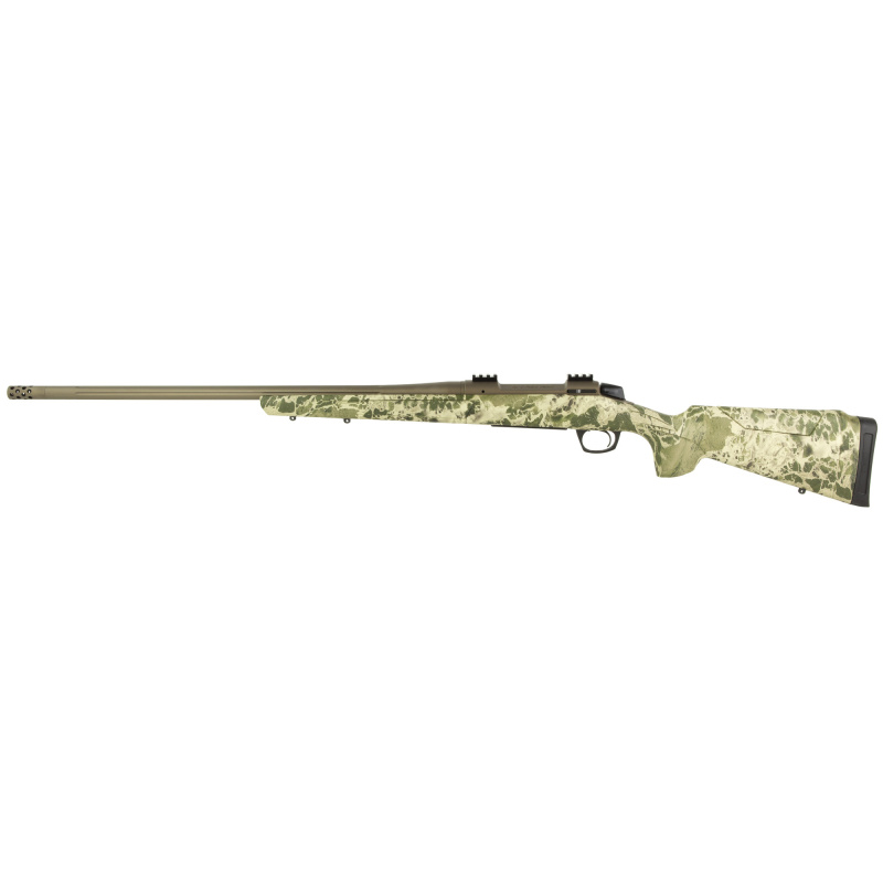 Cascade Long Range Hunter, Bolt Action Rifle, 7MM Remington Magnum, 24" Barrel, Threaded 5/8x24, Cerakote Finish, Bronze Barrel and Action, Realtree Hillside Camo Stock, 3 Rounds, 1 Magazine CR3960