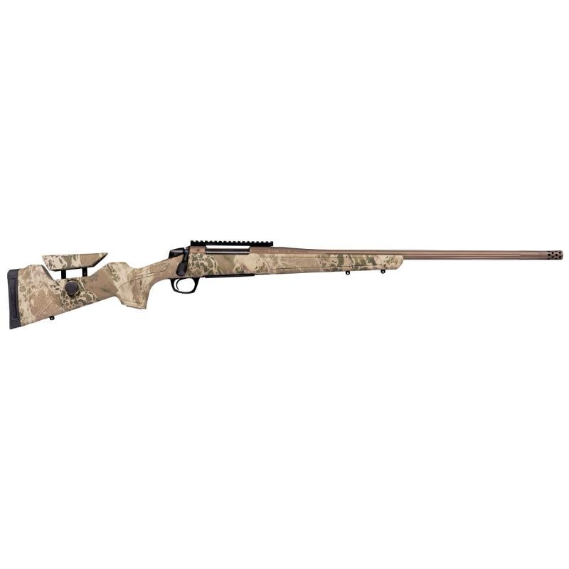Cascade Long Range Hunter, Bolt Action Rifle, 7MM PRC, 24" Barrel, Threaded 5/8x24, Cerakote Finish, Bronze Barrel and Action, Realtree Hills ide Camo Stock, 3 Rounds, 1 Magazine CR3969