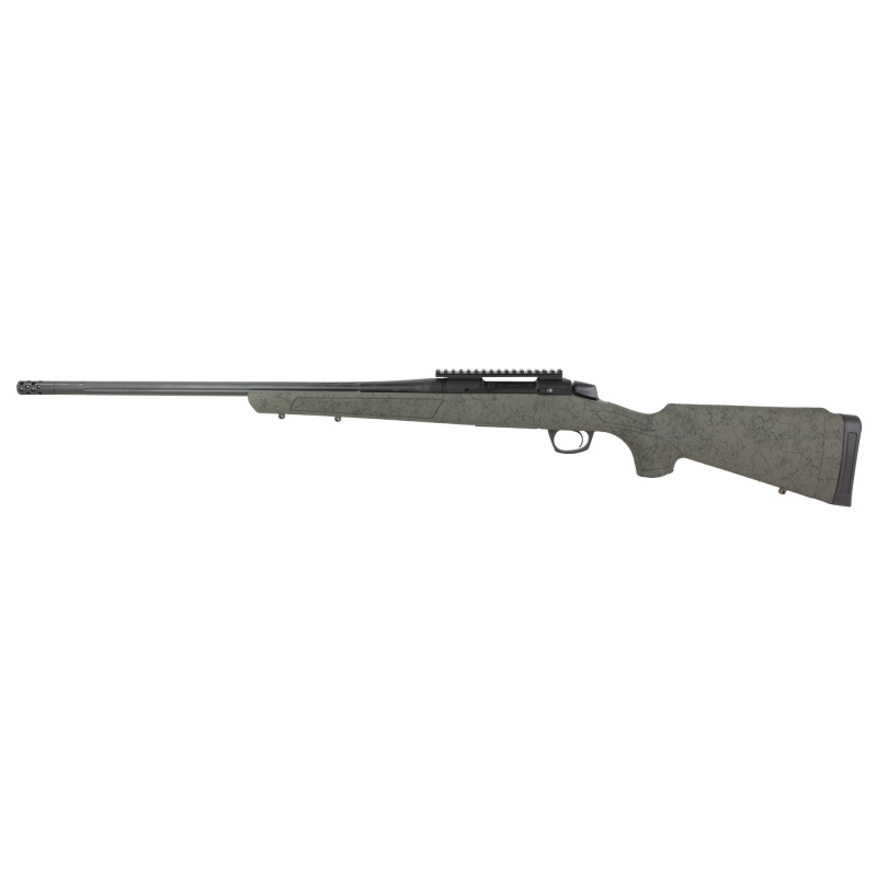 Cascade X-Treme, Bolt Action Rifle, 223 Remington, 22" Threaded Barrel, 5/8x24 Pitch, Omni Muzzle Brake, Cerakote Finish, Black, Olive Drab Green Synthetic Stock with Black Web, 4 Rounds CR3992G