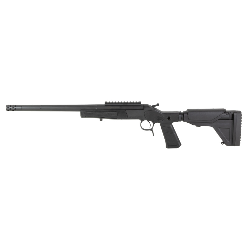 Scout XP SB, Single Shot Rifle, 308 Winchester, 16.5" Barrel, Threaded 5/8x24, Omni Muzzle Brake, Cerakote Finish, Black, Synthetic Furniture, 1 Round CR4437XP