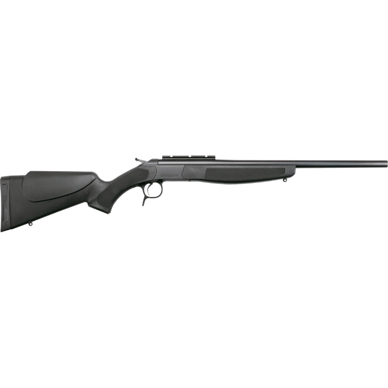Scout, Single Shot Rifle, 6.5 Creedmoor, 20" Fluted Barrel, Blued Finish, Synthetic Stock, Black, Ambidextrous, 1 Round, Scope Rail CR4815