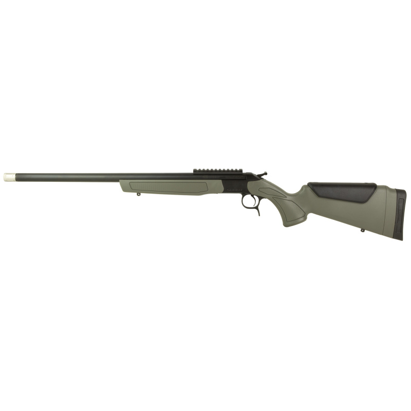 Scout Spur, Single Shot Shotgun, 28 Gauge, 3" Chamber, 22" Barrel, Matte Finish, Black, Olive Drab Green Synthetic Stock, 1 Round, Includes TruLock XX Full Choke CR4919