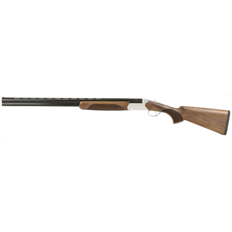 CZ Redhead Premier Over Under Shotgun |20 Gauge 28 Inch Vent Rib Barrel Gloss Black Finish 3 Inch Chamber Silver Satin Chrome Receiver Turkish Walnut Stock