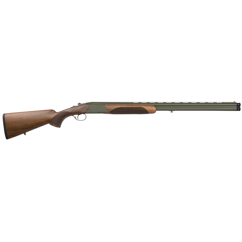Redhead Premier, Over/Under, 20 Gauge, 3" Chamber, 28" Vent Rib Barrel, All-Terrain, Cerakote Finish, Olive Drab Green, Walnut Stock, 5 Choke Tubes, Bead Front Sight, 2 Rounds 06474