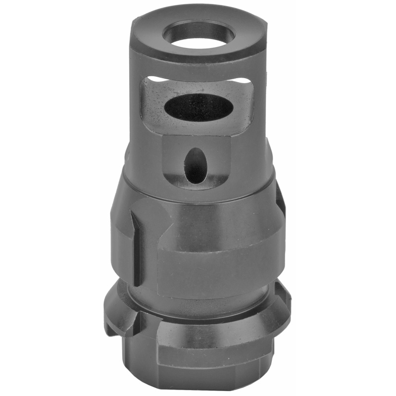 Key Micro, Muzzle Brake, Black, 5/8X24 Threads, .38 Bore DA111