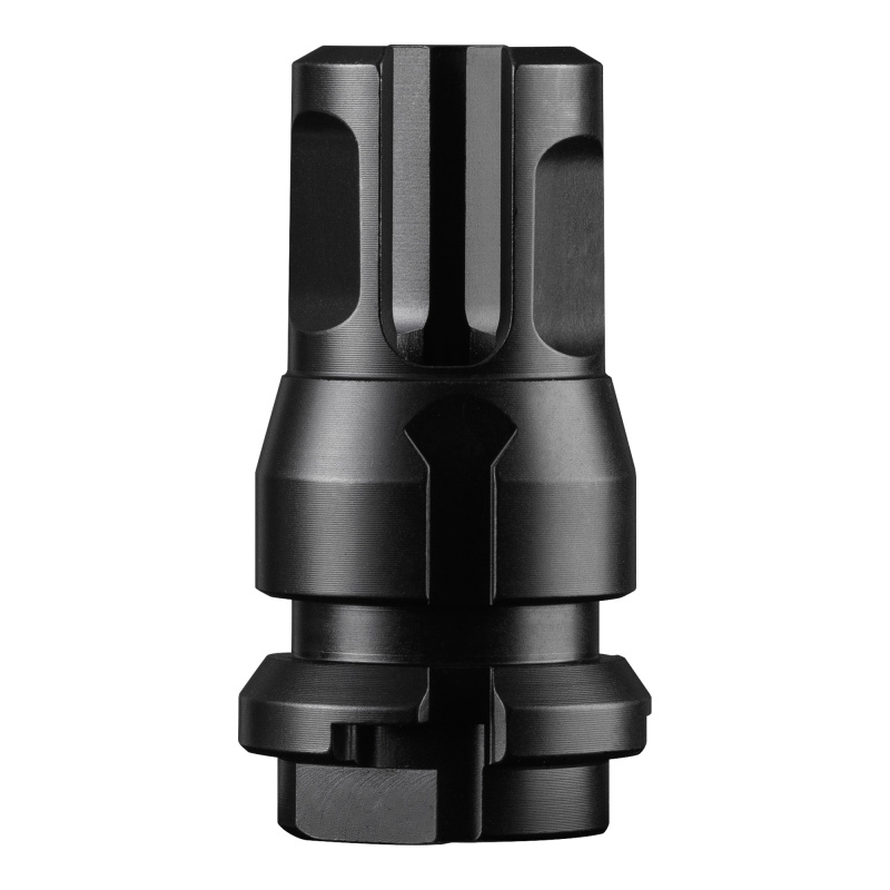 KeyMicro, Flash Hider, 9MM, 5/8X24, Nitride Finish, Black DA116