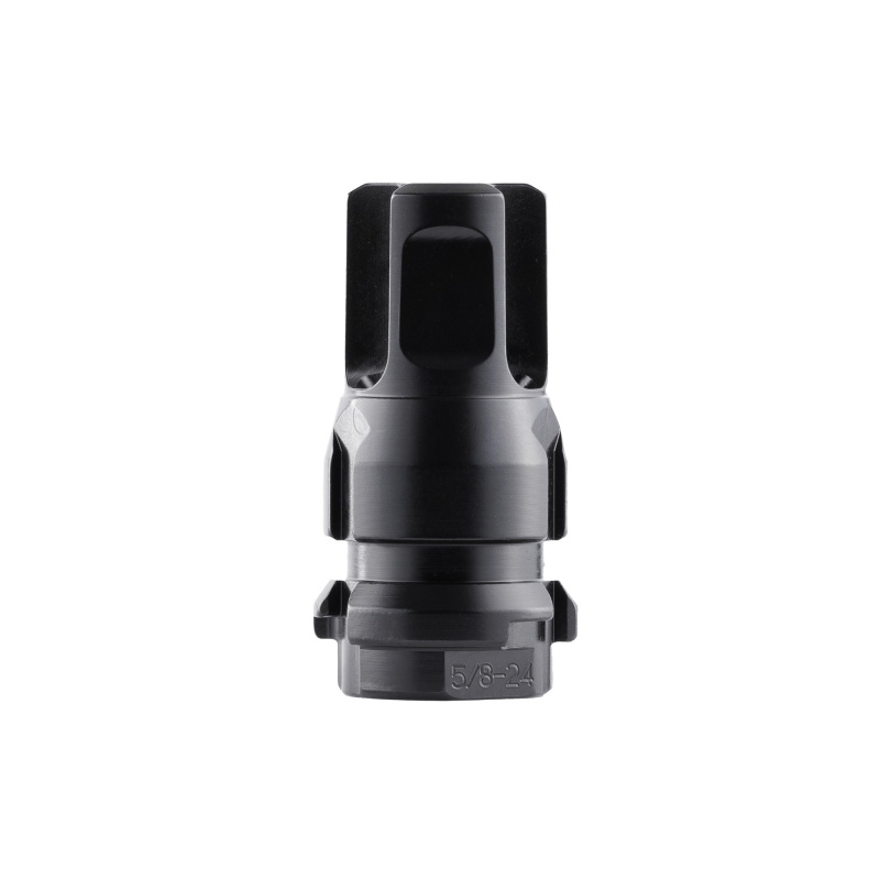 KeyMicro, Flash Hider, 22 Caliber, 1/2X28, Sig Taper, Nitride Finish, Black DA119