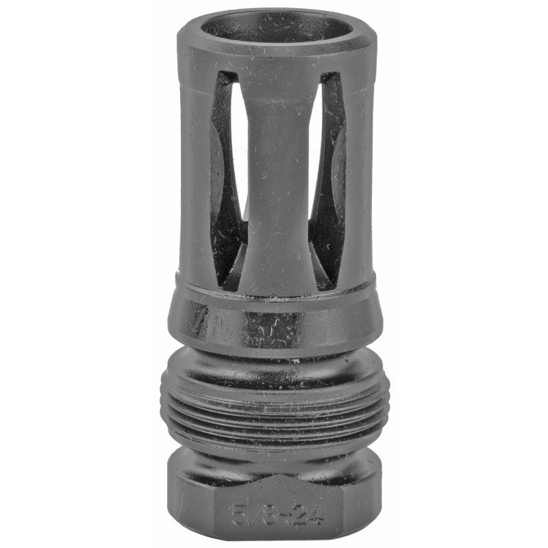 Flash Hider, Black, 5/8X24, Fits Dead Air Xeno DA122
