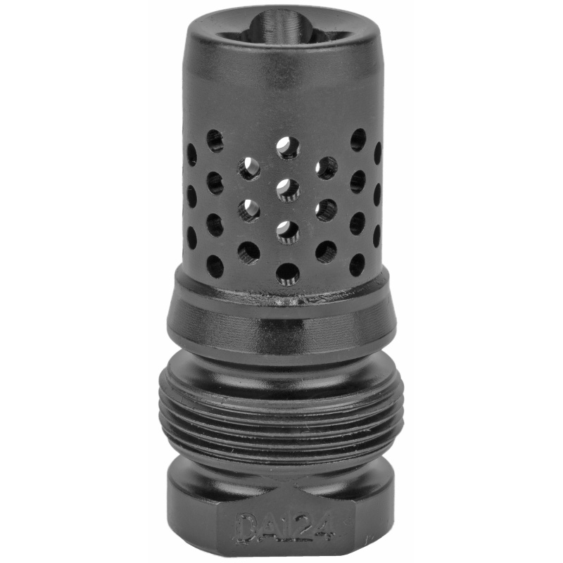 Muzzle Brake, Black, 5/8X24, Fits Dead Air Xeno DA124