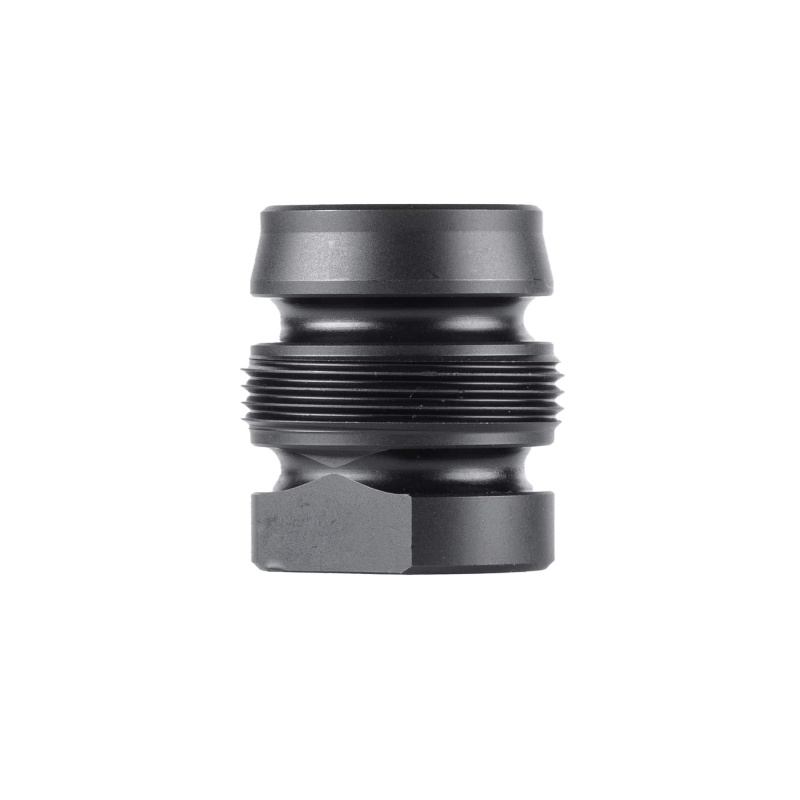 Xeno Xero, Threaded Taper Mount, .45 Cal, 5/8X24 Thread Pitch, Fits Dead Air Xeno Adapters, Nitride Finish, Black DA128
