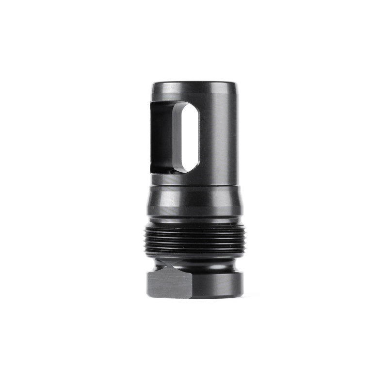 Xemax, Muzzle Brake, 338 Caliber, 3/4X24, Nitride Finish, Black DA151