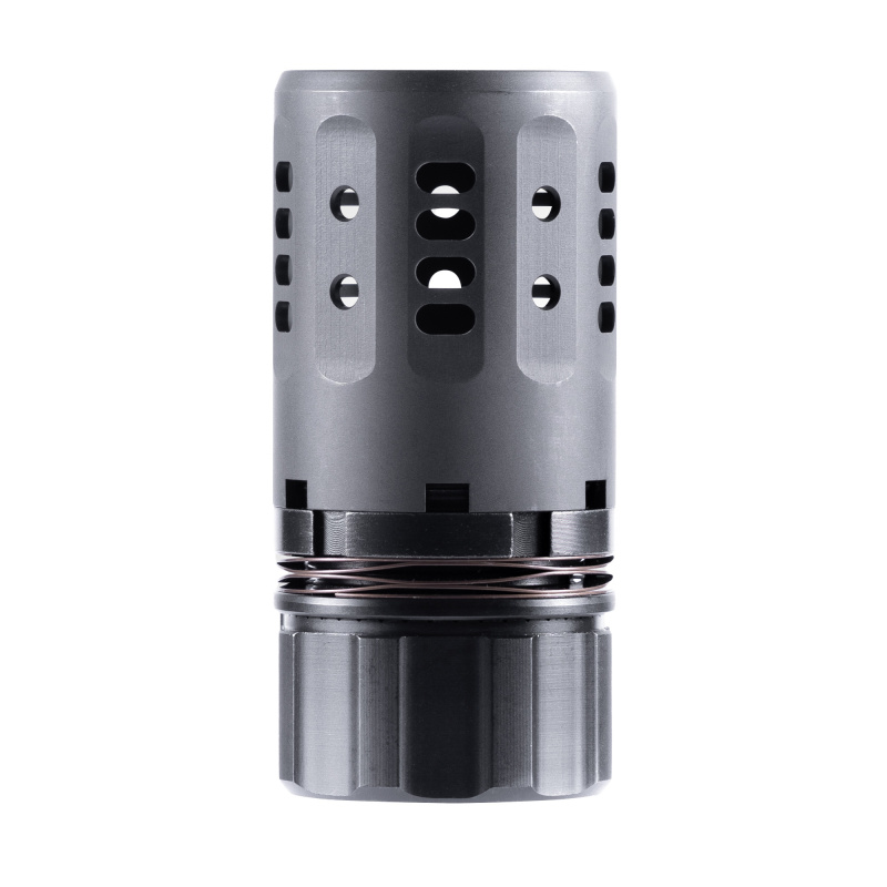 Pyro 2.0 Muzzle Brake Black Enhanced Muzzle Brake Dead Air Key Brake or Flash Hider DA202A
